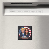Donald Trump 2024 Magnet (In Situ (Geschirrspüler))