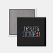 Donald Trump 2024 Magnet (Vorderseite/Rückseite)