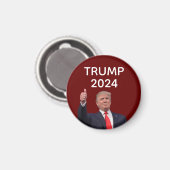 Donald Trump 2024 Magnet (Vorderseite/Rückseite)