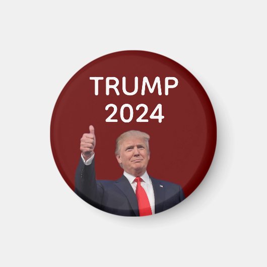 Donald Trump 2024 Magnet (Vorne)