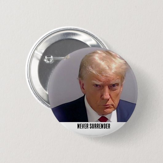 Donald Trump 2024 nie übergeben Button (Vorne & Hinten)