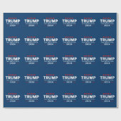 Donald Trump 2024 nimmt Amerika zurück Geschenkpapier (Flach)