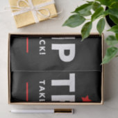 Donald Trump 2024 nimmt Amerika zurück Seidenpapier (Geschenk)