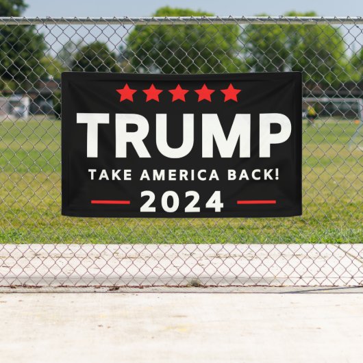 Donald Trump 2024 nimmt die Wahlen in Amerika zurü Banner (Insitu)