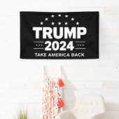 Donald Trump 2024 nimmt die Wahlen in Amerika zurü Banner (Insitu)