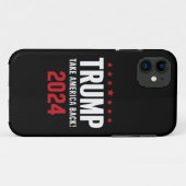 Donald Trump 2024 nimmt die Wahlen in Amerika zurü Case-Mate iPhone Hülle (Rückseite (Horizontal))