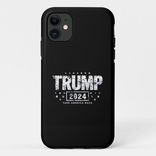Donald Trump 2024 nimmt die Wahlen in Amerika zurü Case-Mate iPhone Hülle (Rückseite)