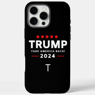 Donald Trump 2024 nimmt die Wahlen in Amerika zurü iPhone 16 Pro Max Hülle