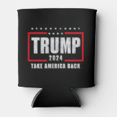 Donald Trump 2024 nimmt die Wahlen in Amerika zurü Dosenkühler (Vorderseite)