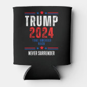 Donald Trump 2024 nimmt die Wahlen in Amerika zurü Dosenkühler (Vorderseite)