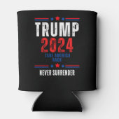 Donald Trump 2024 nimmt die Wahlen in Amerika zurü Dosenkühler (Rückseite)