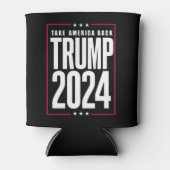 Donald Trump 2024 nimmt die Wahlen in Amerika zurü Dosenkühler (Vorderseite)