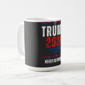 Donald Trump 2024 nimmt die Wahlen in Amerika zurü Kaffeetasse (Vorderseite Links)