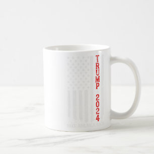 Donald Trump 2024 nimmt die Wahlen in Amerika zurü Kaffeetasse