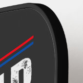 Donald Trump 2024 nimmt die Wahlen in Amerika zurü Pickleball Schläger (Linke Seite)