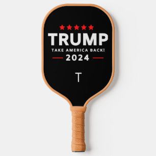 Donald Trump 2024 nimmt die Wahlen in Amerika zurü Pickleball Schläger