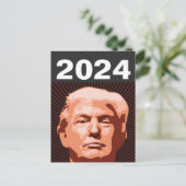 DONALD TRUMP 2024 POSTCARDS POSTKARTE (Stehend Vorderseite)
