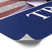 Donald Trump 2024 Poster (Ecke)