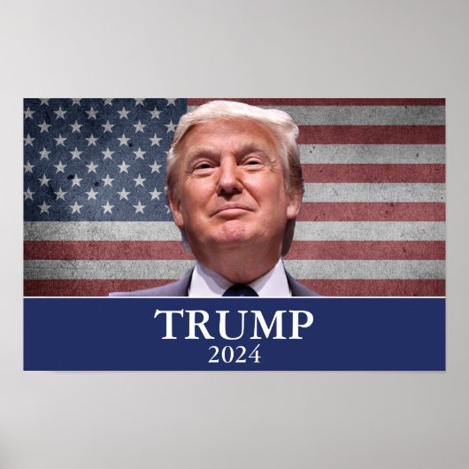 Donald Trump 2024 Poster (Vorne)