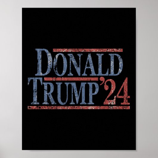 Donald Trump 2024 Poster (Vorne)