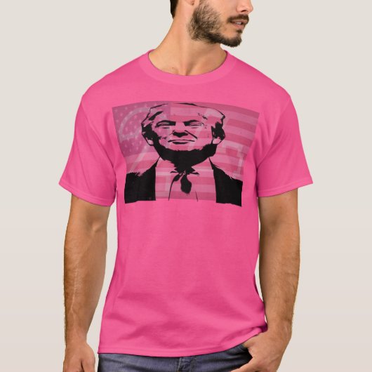 Donald Trump 2024 Präsident USA T-Shirt (Vorderseite)