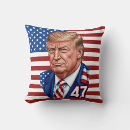 Donald Trump 2024 Presidential 47 Winner - USA Kissen