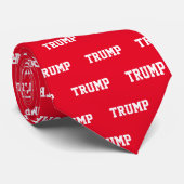 Donald Trump 2024 republikanische Unterstützung fü Krawatte (Gerollt)