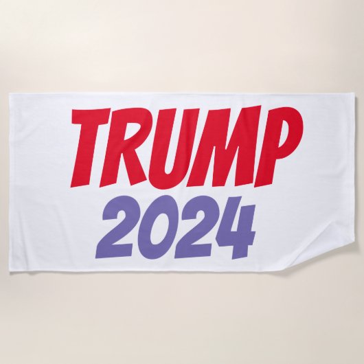 DONALD TRUMP 2024 Strandtücher (Vorderseite)