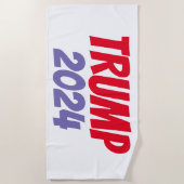 DONALD TRUMP 2024 Strandtücher (Vorderseite)