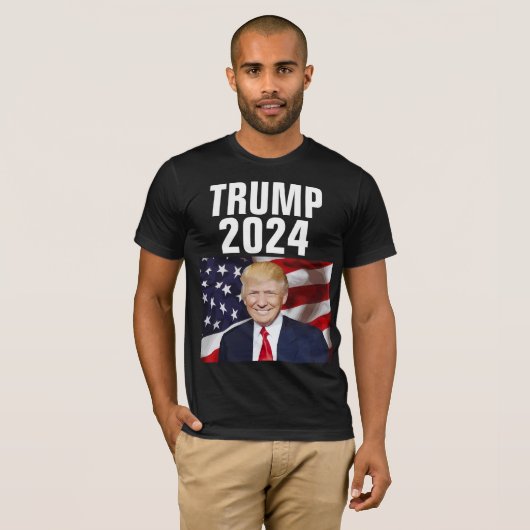 DONALD TRUMP 2024 T - SHIRT (Vorne ganz)