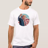 Donald Trump 2024 T-Shirt (Vorderseite)
