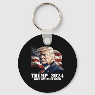 Donald Trump 2024 Take America Ck Wahl - Die R Schlüsselanhänger