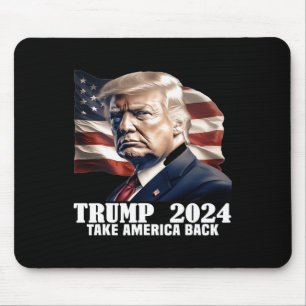 Donald Trump 2024 Take America Zurück Wahl - Die R Mousepad