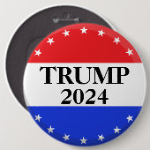 Donald Trump 2024 - Trump für Präsident Button (Vorne & Hinten)