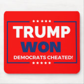 Donald Trump 2024 Trump Won Mousepad (Vorne)