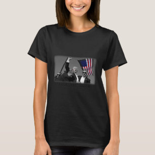 Donald Trump 2024 Versagte Attempt Usa Patriotic T T-Shirt