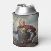 Donald Trump 2024 Viking Warrior Hero Funny AI Dosenkühler (Kanne Vorderseite)