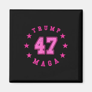 Donald Trump 2024 Wahl 45 47 Präsident Magnet