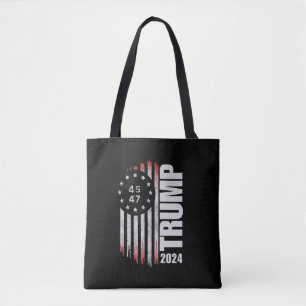 Donald Trump 2024 Wahlstimme 45 47 Amerikanisch  Tasche
