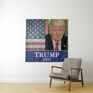 Donald Trump 2024 Wandteppich