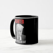 Donald Trump 2024 Wollte für Präsident Tasse (Vorderseite Links)