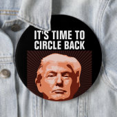DONALD TRUMP 2024 ZEIT ZURÜCK GIANT SCHALTFLÄCHE BUTTON (Beispiel)