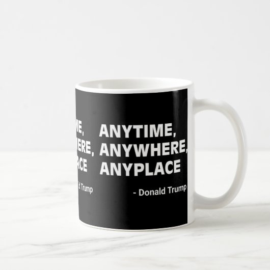 Donald Trump 2024 Zitat 2 Kaffeetasse (Rechts)