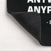 Donald Trump 2024 Zitat 2 Mousepad (Ecke)