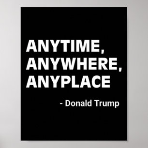 Donald Trump 2024 Zitat 2 Poster