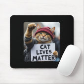 Donald Trump 2025 Cats Live Problem Mousepad (Mit Mouse)