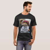 Donald Trump 2025 Cats Live Problem T-Shirt (Vorne ganz)