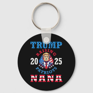 Donald Trump 2025 Erziehung von Patrioten Nana Unt Schlüsselanhänger