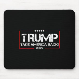 Donald Trump 2025 nimmt die Wahlen in Amerika zurü Mousepad