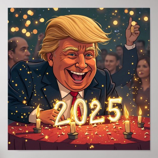 Donald Trump 2025 Poster (Vorne)